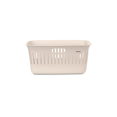 COLLECT-IT SOFT BEIGE PLASTİK ÇAMAŞIR SEPETİ 40L - 1
