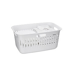 COLLECT-IT WHITE PLASTİK ÇAMAŞIR SEPETİ 40L - 3