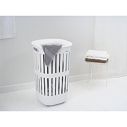 COLLECT-IT WHITE PLASTİK ÇAMAŞIR SEPETİ 55L - 5