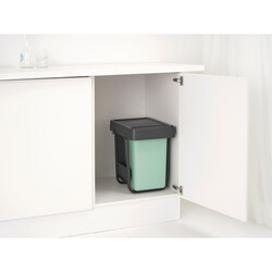 DARK GREY SORT&GO BUILT–IN BIN ÇÖP KUTUSU 2X15L - Thumbnail