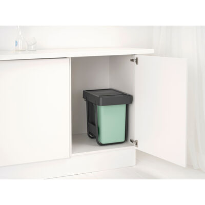 DARK GREY SORT&GO BUILT–IN BIN ÇÖP KUTUSU 2X15L