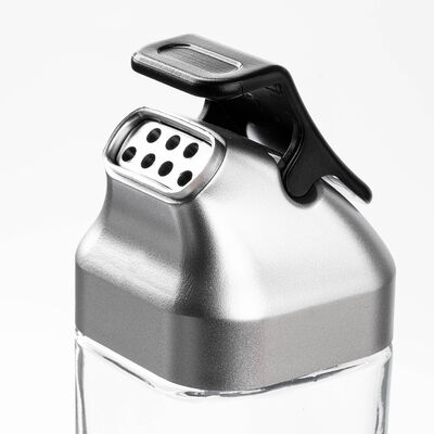 METAL STANDLI 4LÜ CAM SOSLUK SETİ - KORUMA KAPAKLI 500ML/100ML - 2