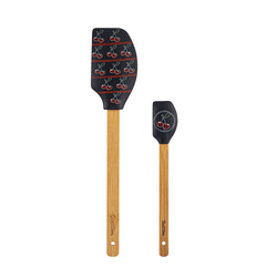 FÜME DESENLİ 2Lİ SİLİKON SPATULA SETİ - Tantitoni