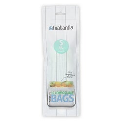 GREEN DOĞADA ÇÖZÜNÜR ÇÖP TORBASI 10 LU 6L (KOD S) - BRABANTIA