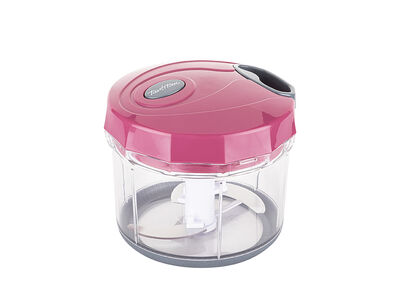 GRİ PEMBE BÜYÜK PRATİK DOĞRAYICI VE ÇIRPICI 1000ML - 1