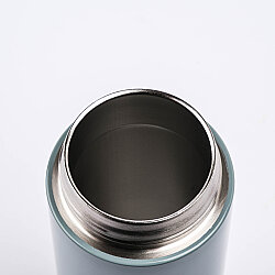 GRİ ÇİFT KATMANLI PASLANMAZ ÇELİK TERMOS 450ML - 3