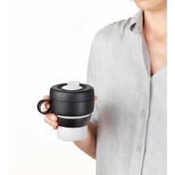 GRİ KATLANIR SİLİKON MUG TO GO - 4