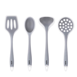 GRİ RENGİ SİLİKON 4LÜ SERVİS SETİ - Tantitoni