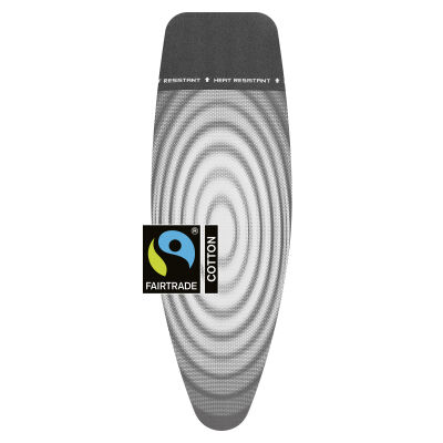 135X45CM (D) ÜTÜ MASASI KILIFI-8MM SÜNGERLİ HRPZ- TITAN OVAL DESENLİ - 1