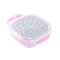 KAPAKLI DÜZ PASLANMAZ ÇELİK HAZNELİ PEMBE RENDE - TANTİTONİ