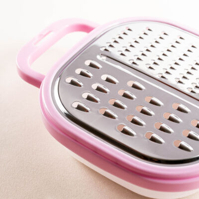 KAPAKLI DÜZ PASLANMAZ ÇELİK HAZNELİ PEMBE RENDE - 3