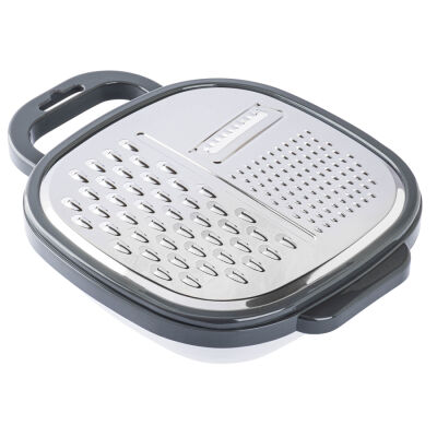 KAPAKLI DÜZ PASLANMAZ ÇELİK HAZNELİ RENDE - 3