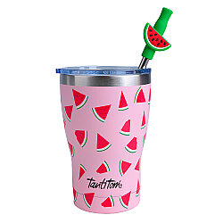 KARPUZ DESENLİ PASLANMAZ ÇELİK TERMOS BARDAK 360ML - TANTİTONİ