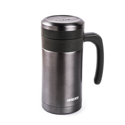 KIRMIZI PASLANMAZ ÇELİK TERMOS BARDAK 450ML - HAERS