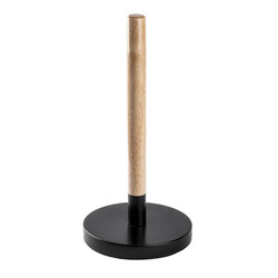 BAMBU-METAL STANDLI KAĞIT HAVLU TUTACAĞI 15.5X5X29.5CM - Tantitoni