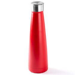 KONİK KIRMIZI PASLANMAZ ÇELİK TERMOS 450ML - Tantitoni