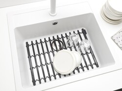 KOYU GRİ SİLİKON LAVABO MATI - BRABANTIA (1)