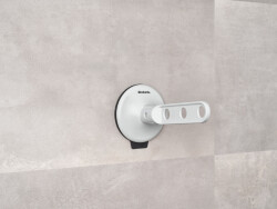 LIGHT GREY VAKUMLU PLASTİK KIYAFET ASKISI - 2