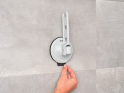 LIGHT GREY VAKUMLU PLASTİK KIYAFET ASKISI - 3