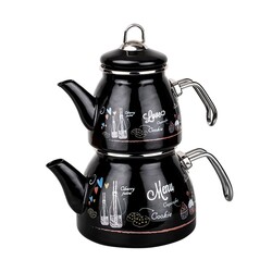 LOVE MENU EMAYE ÇAYDANLIK TAKIMI 1000ML/2200ML - Tantitoni