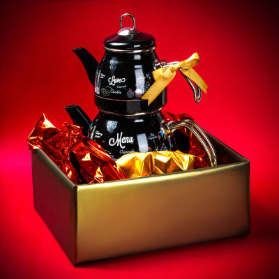 LOVE MENU EMAYE ÇAYDANLIK TAKIMI 1000ML/2200ML - 2