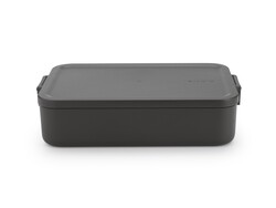 MAKE TAKE DARK GREY PLASTİK BÜYÜK BOY YEMEK TAŞIMA KABI 2L - Brabantia