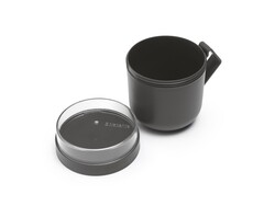 MAKE TAKE DARK GREY PLASTİK MUG 600ML - Brabantia