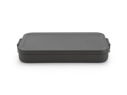 MAKE TAKE DARK GREY PLASTİK SIĞ YEMEK TAŞIMA KABI 1.1L - Brabantia