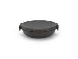 MAKE TAKE DARK GREY PLASTİK YEMEK TAŞIMA TABAĞI 1L - Brabantia