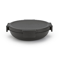 MAKE TAKE DARK GREY PLASTİK YEMEK TAŞIMA TABAĞI 1L - Brabantia