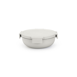 MAKE TAKE LIGHT GREY PLASTİK BÖLMELİ YEMEK TAŞIMA TABAĞI 1.3L - Brabantia