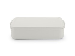 MAKE TAKE LIGHT GREY PLASTİK BÜYÜK BOY YEMEK TAŞIMA KABI 2L - Brabantia