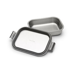 MAKE&TAKE MATT STEEL PASLANMAZ ÇELİK YEMEK TAŞIMA KABI 1.1L - 5