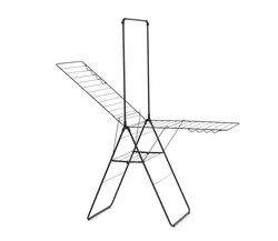 MAT SİYAH EKSTRA ASKILIKLI ÇAMAŞIR KURUTMA ASKISI-25 METRE - 1