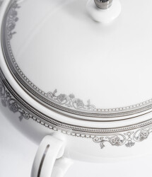 MAXX DORIA PALACE SILVER NAGI 12 KİŞİLİK 72 PARÇA YEMEK TAKIMI - 4
