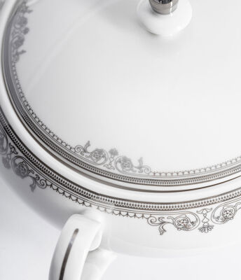MAXX DORIA PALACE SILVER NAGI 12 KİŞİLİK 72 PARÇA YEMEK TAKIMI - 4