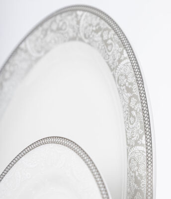 MAXX DORIA PALACE SILVER PAISLEY 12 KİŞİLİK 72 PARÇA YEMEK TAKIMI - 5