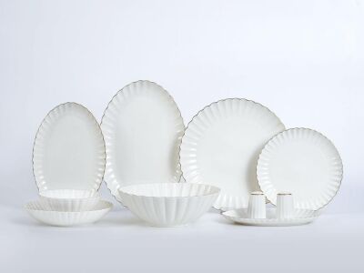 MAXX DORIA PARTHENON GOLD 12 KİŞİLİK 58 PARÇA YEMEK TAKIMI - 8