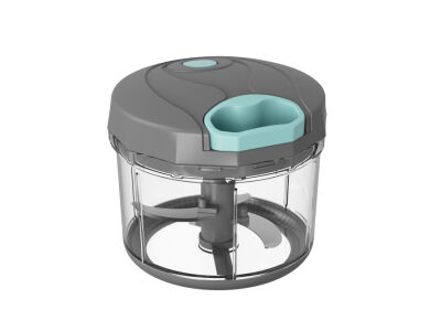 MİNT GRİ BÜYÜK PRATİK DOĞRAYICI VE ÇIRPICI 1000ML - 1