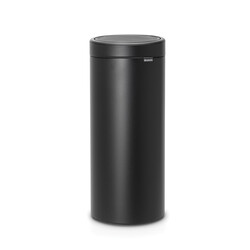 MOONLIGHT BLACK NEW DOKUNMATİK ÇÖP KUTUSU 30L - 1