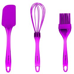 MOR RENKLİ SİLİKON 3LÜ HAZIRLIK SETİ - TANTİTONİ