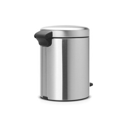 BRABANTIA - NEWICON MATT STEEL PEDALLI ÇÖP KUTUSU 5L (1)