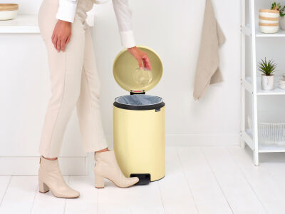 NEWICON MELLOW YELLOW PEDALLI ÇÖP KUTUSU 20L - 3