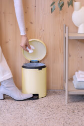 NEWICON MELLOW YELLOW PEDALLI ÇÖP KUTUSU 5L - 3