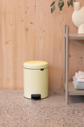 NEWICON MELLOW YELLOW PEDALLI ÇÖP KUTUSU 5L - BRABANTIA (1)
