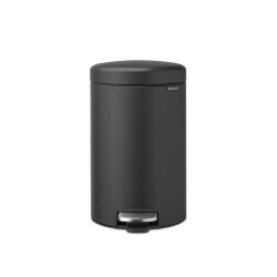 NEWICON MINERAL INFINITE GREY PEDALLI ÇÖP KUTUSU 12L - BRABANTIA