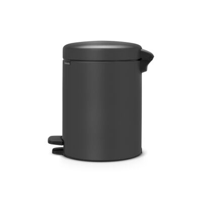 NEWICON MINERAL INFINITE GREY PEDALLI ÇÖP KUTUSU 5L - 3