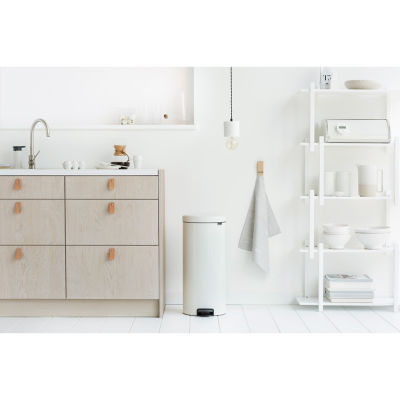  NEWICON WHITE PEDALLI ÇÖP KUTUSU 30L - 2