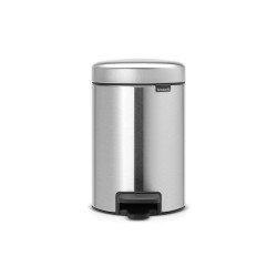  NEWICON FPP MATT STEEL PEDALLI ÇÖP KUTUSU 3L - BRABANTIA