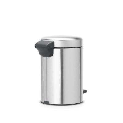  NEWICON FPP MATT STEEL PEDALLI ÇÖP KUTUSU 3L - 3